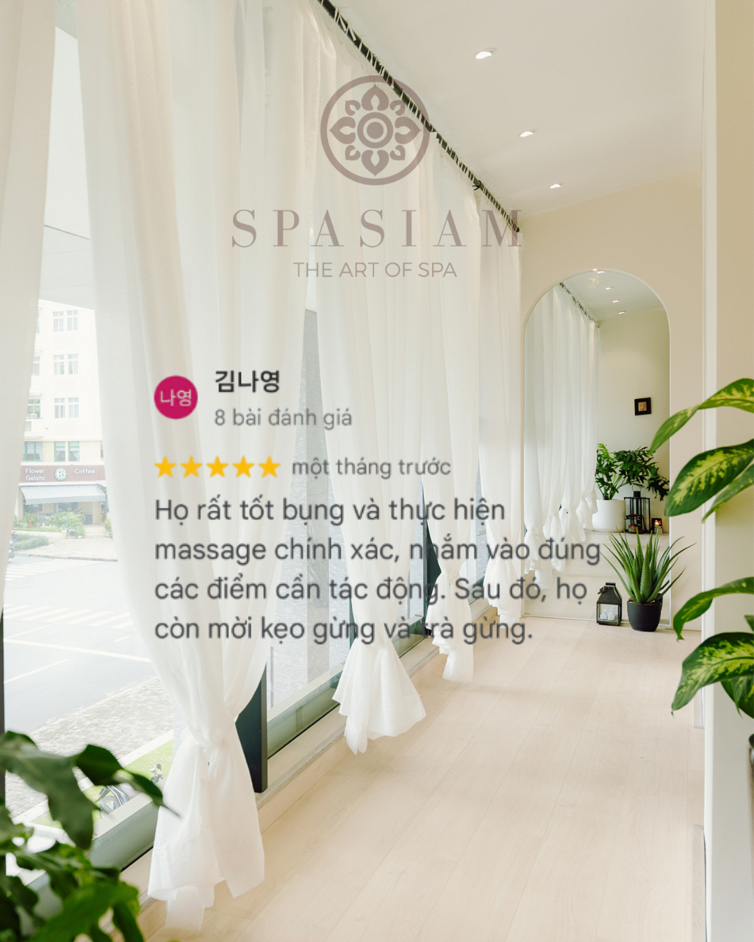 SPASIAM customer testimonial