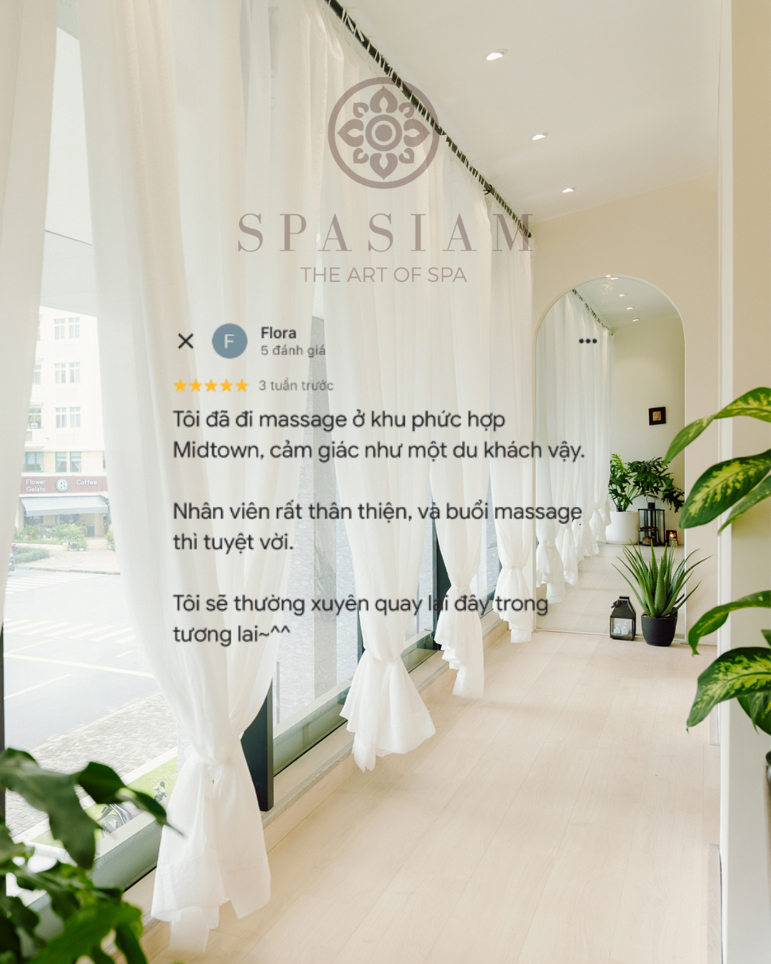 SPASIAM customer testimonial