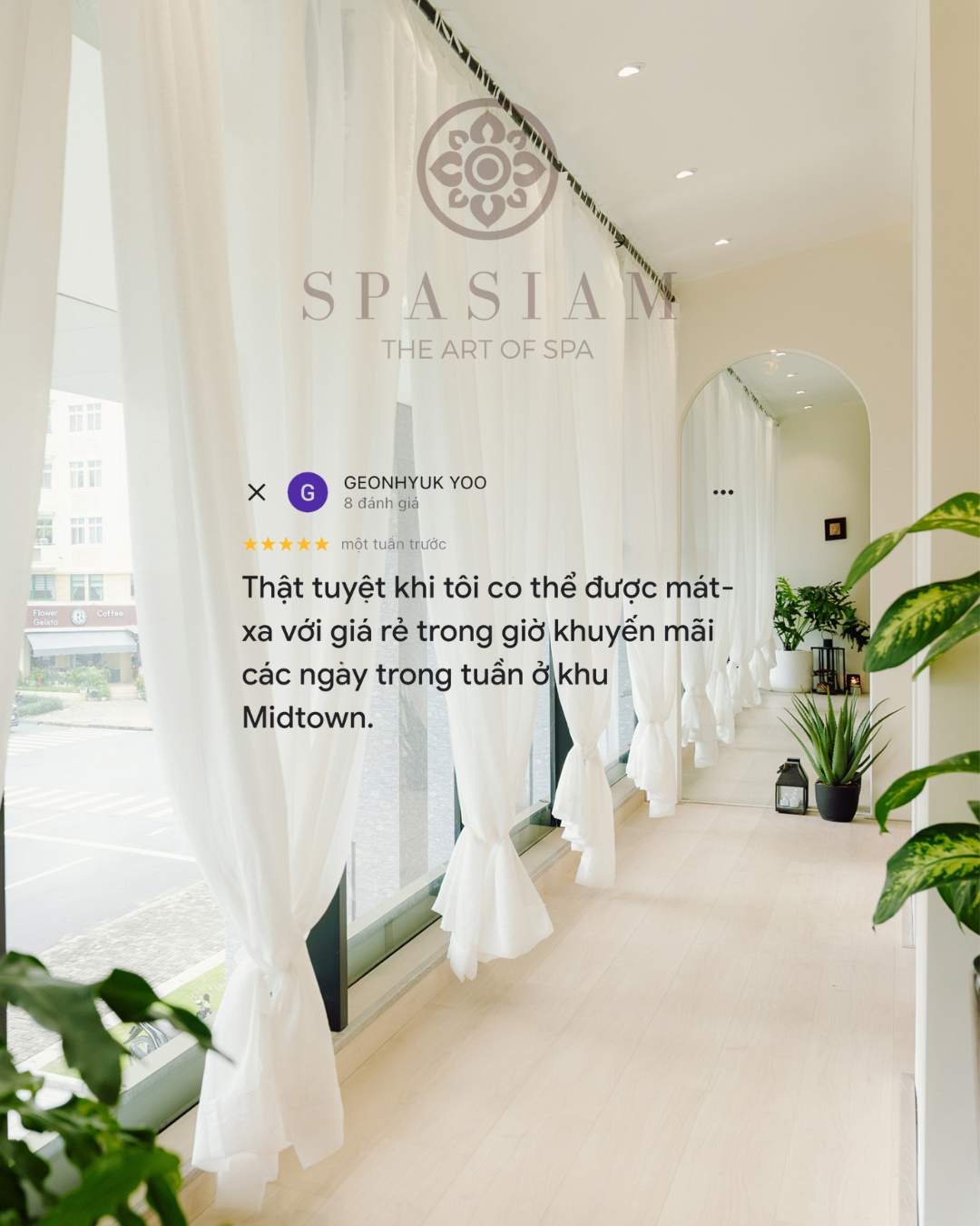 SPASIAM customer testimonial
